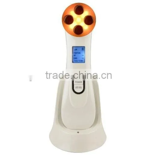 2016 EMS+RF+LED High Quality RF Facial Rejuvenation Machine Portable photo-2