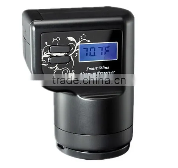 Smart Intelligent Automatic Wine Whiskey Champagne Preserver Electric Vacuum Pump Digital Temperature for Wine Lover photo-3