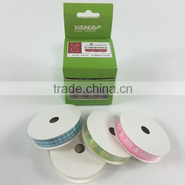 Christmas decorative metallic ribbon