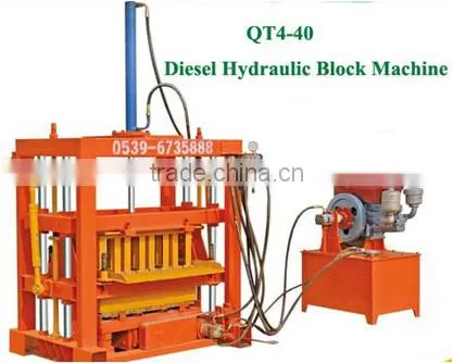 QT4-40 Hydraulic Block Making Machine for Sale With Vedio in Youtube photo-2