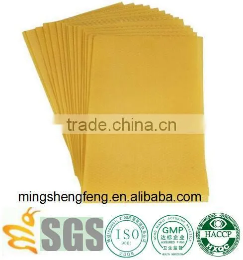 2016 Pure Beeswax Foundation Sheet Bee Wax Sheet for Sale Plastic Beeswax Comb Foundation photo-2