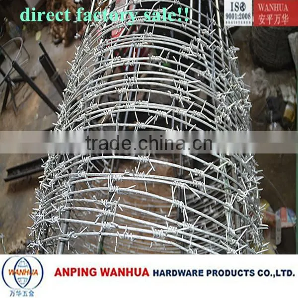 Anping Wanhua--Factory Price Barbed Wire Grassland Wire Mesh photo-2