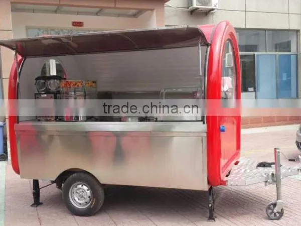 2015 New Design 3m X 2m Mobile Food Trailer photo-2