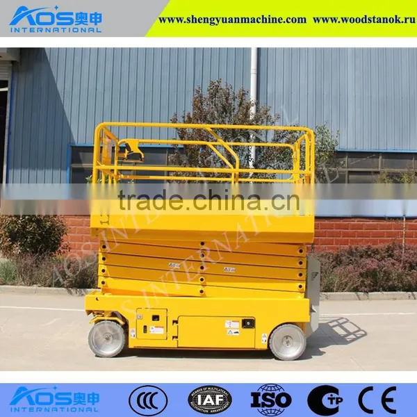 Hydraulic Self-propelled Electric Scissor Lift With Working Height 8m photo-3