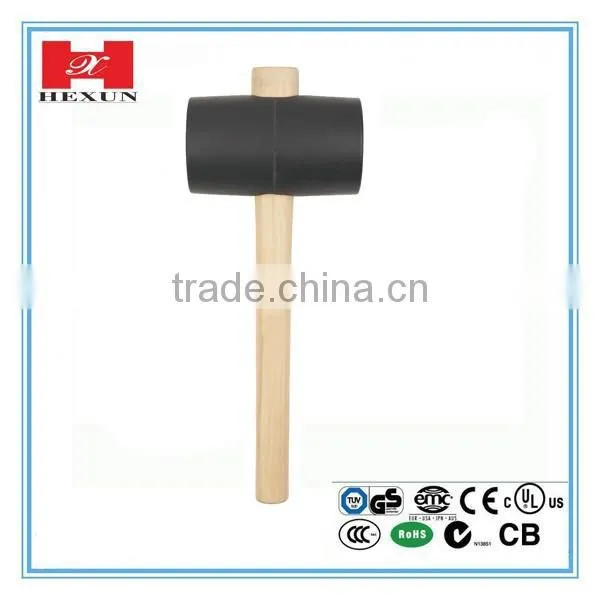 High Quality Wood Handle Rubber Hammer photo-4