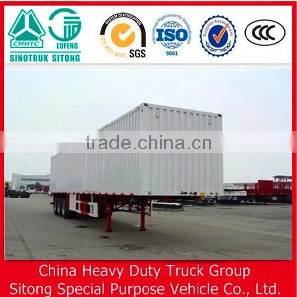 Wing Open Van Semi Trailer/curtain Side Semi Trailer Sale photo-6