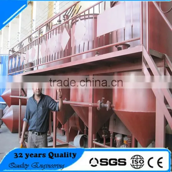 1TPD Small Plant Mill Peanut Crude Oil Refinery Machine photo-3