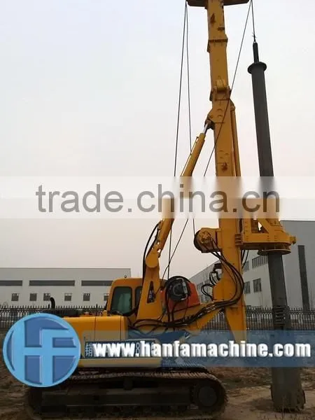 HF525 Small Rotary Drilling Rig for Sale Used in Piling Foundation Piling Rig photo-2