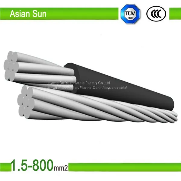 0.6/1kV Aluminium Conductor XLPE Insulated Aerial Bundle Cable