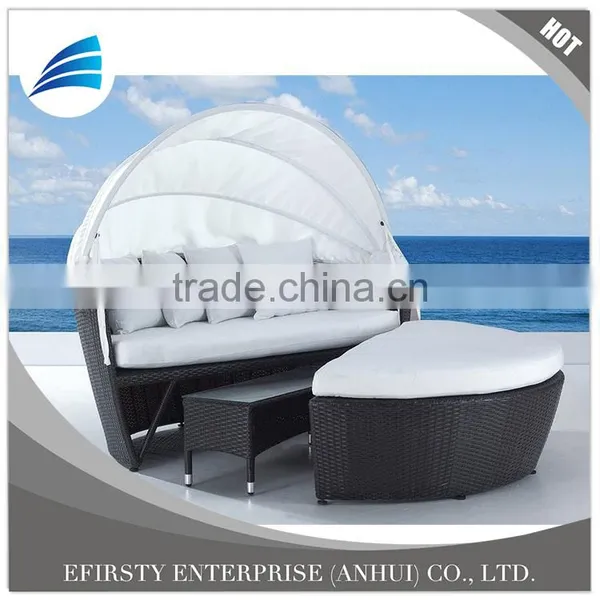 Outdoor Garden Patio Daybed Sofa With Canopy photo-2