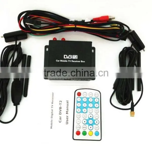 Car HD DVB-T2 Digital TV Reveiver For Car Suitable For Thailand, Singapore, Russia, Brazil Digital Car TV Receiver photo-2