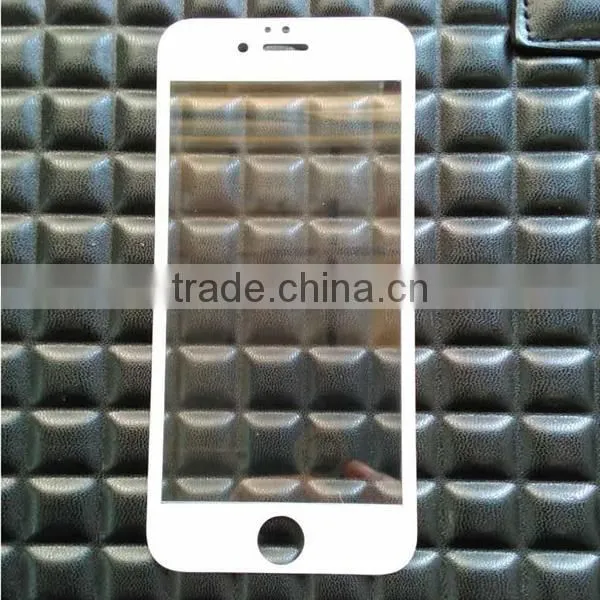 Glossy Carbon Fiber Tempered Glass Screen Protector for IPhone 6 photo-5