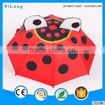 2016 Wholesale Lovely Cartoon Cat Ears Customized Umbrella,popular Small Stick Animal Style Child Umbrella photo-5