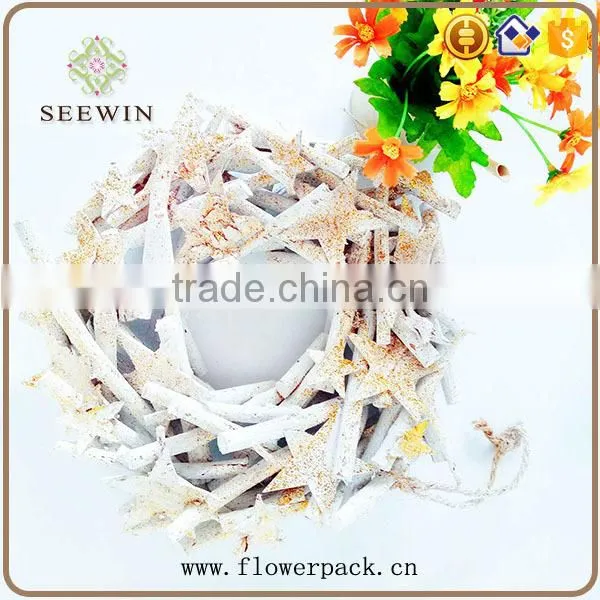White Christmas Wreath Clear New Wind Series photo-5