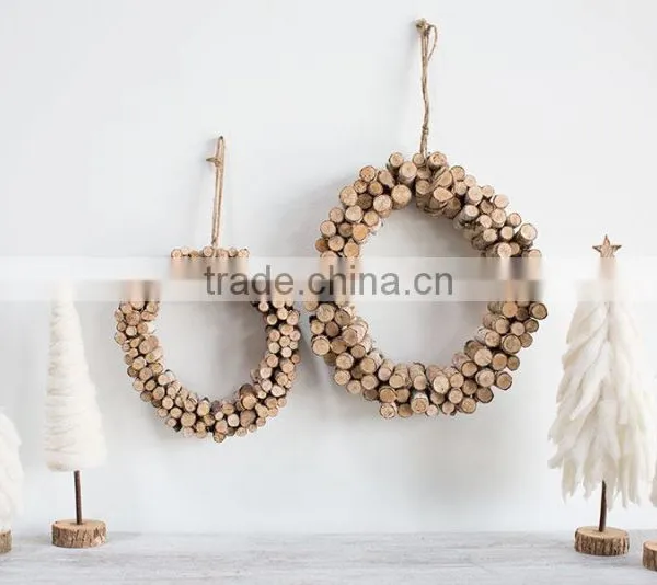 Birch Logs Wreath photo-2