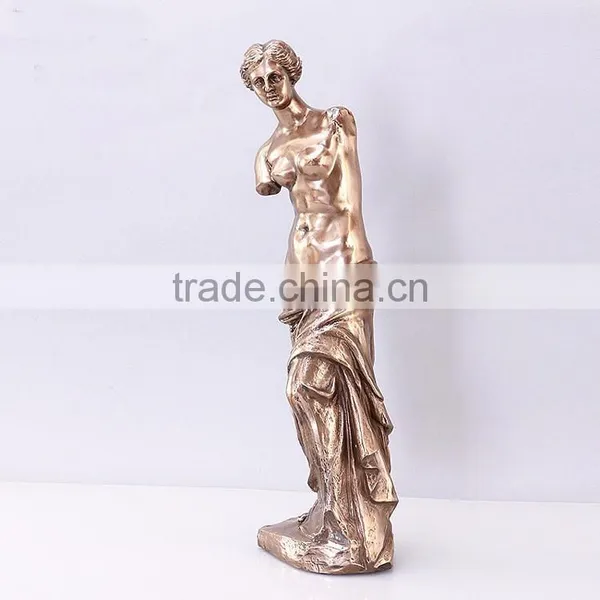 Custom Antique Resin Venus Bronze Sculpture photo-2