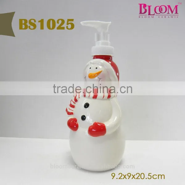 Santa Claus Shampoo Bottle Design With Pump Cap photo-4