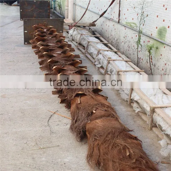 SJ2017200007 Hot Sale Outdoor Decorative Waterproof Fake Washington Artificial Plastic Palm Tree uv Anti photo-2
