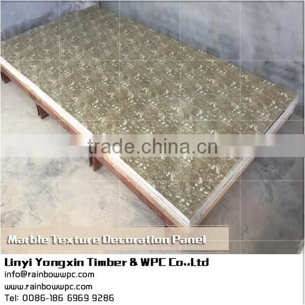 Marble Texture Waterproof WPC Board / Panel With PVC Film for Interior Decoration BIfrost Brand photo-4