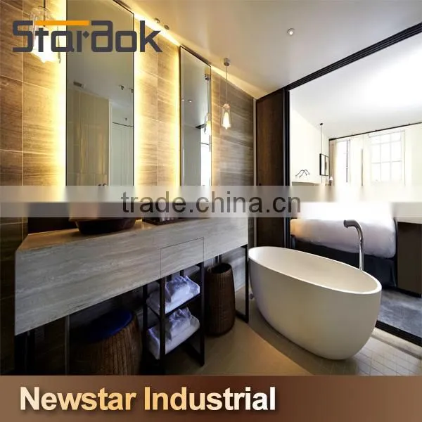 Star.aok European Style Single Handle Waterfall Bathroom Faucet photo-3
