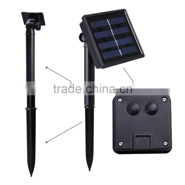 Solar Recharged LED Outdoor Multi-color Water Drop Fairy Lights photo-5