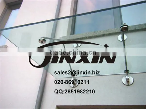 JINXIN Entrance Awning Cable Connector Stainless Steel Modern Glass Canopy photo-2