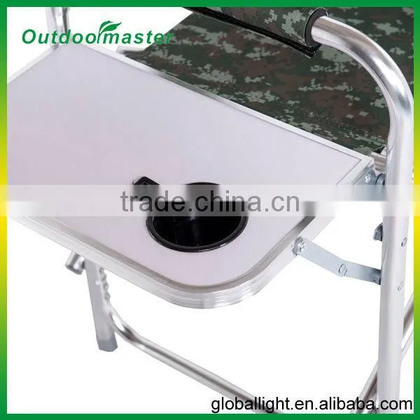 Outdoor Leisure Folding Director Chair With Side Table photo-5