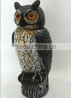 Bird Scarer Rotating Head Wind Action Owl photo-6