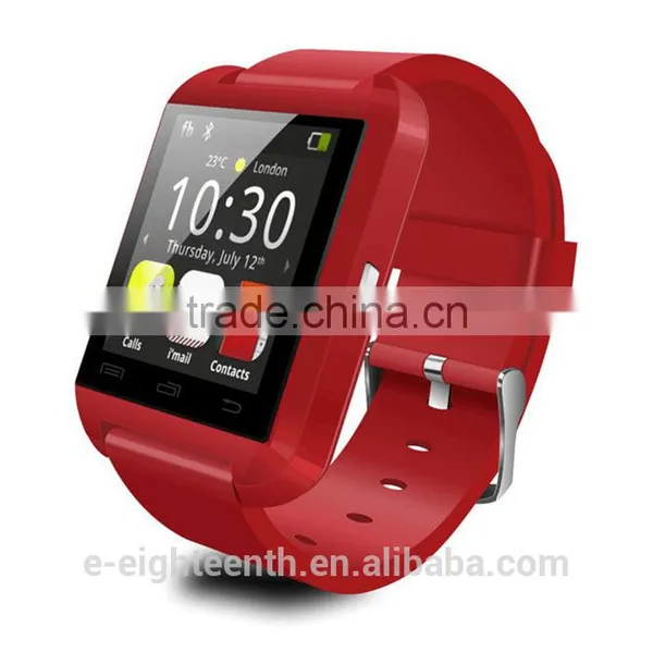 Cheap Factory Price Heart Rate Measure Multi Language U8 Bluetooth Smart Watch Android Touch Led Screen Hand Watch photo-2