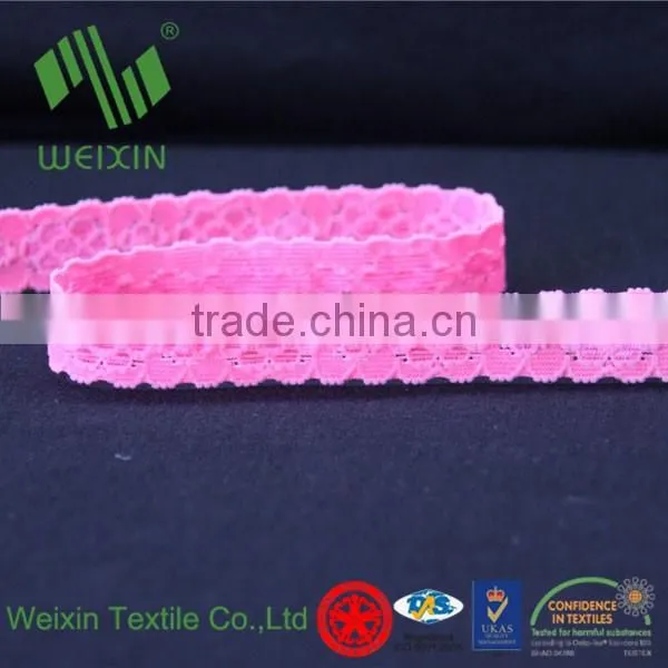 Beautiful Flower Designed Picot Elastic Tape for Garment Used photo-4