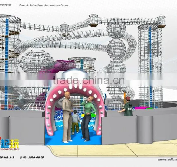 Junior Area of Ocean Themed Indoor Kids Playground photo-2