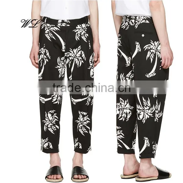 Top Design Casual Men Trousers Fashion Mensprinted Pants Custom Gym Pants