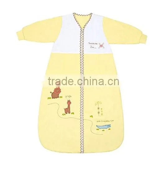 China Applique Wearable Organic Cotton Sleeping Bag Sale photo-3