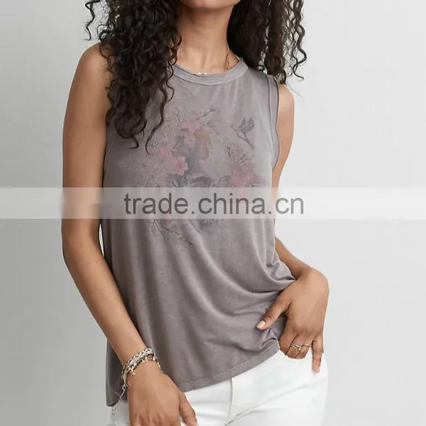 SOFT & SEXY GRAPHIC JEGGING TANK photo-4