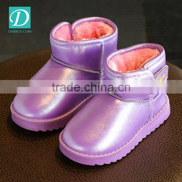 New Design Kids Shoes,Girls Snow Boots,Fashion Ankle Boots photo-3