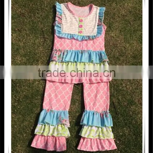 Baby Girls Easter Rabbits Boutique Clothing, Boutique Girl Clothing Wholesale Children's Boutique Clothing photo-3
