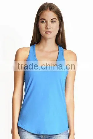Next Level Apparel Women's Gathered Racerback Tank Top - 60% Combed Ring-spun, 40% Polyester Jersey and Comes With Your Logo photo-5