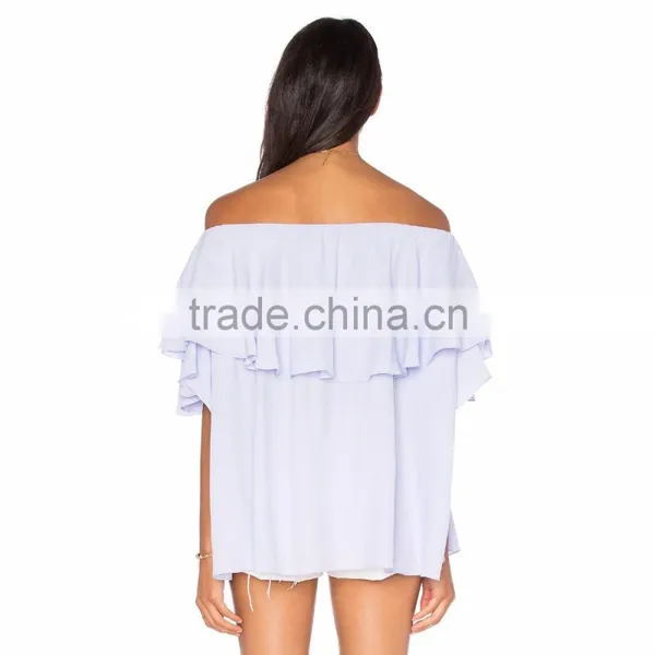 Wholesale xl Size Ladies Fancy Sexy Tops photo-3
