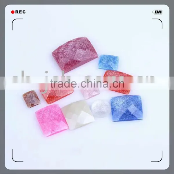 Artificial Teardrop Resin Stone,resin Stones, Special Shaped Resin Stone photo-2