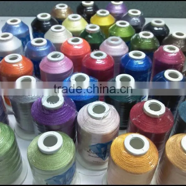 Brand New Brother Colors Machine Embroidery Thread Polyester Thread Set 1000m *40 , 120d/2(40wt), Free Shipping photo-3