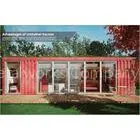 Cozy Leisure Collapsible Modular House / 40ft Shipping Container Home for Coffee Shop