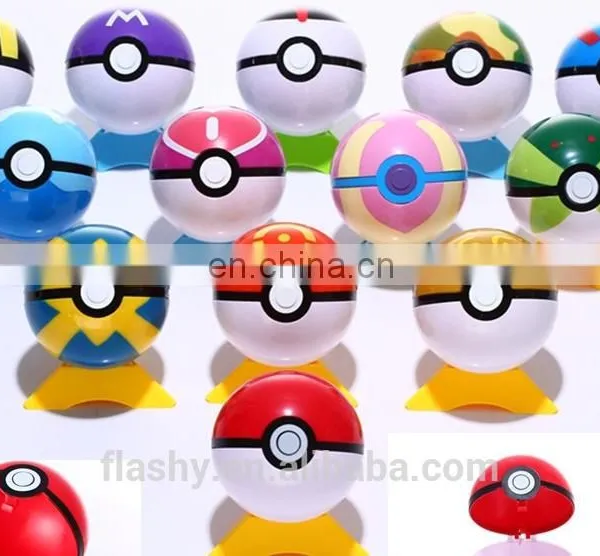 Wholesale Hot Sale Pikachu Ball Plastic Capsules for Pokemons 2017 photo-2