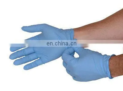 Blue Nytril Gloves photo-2