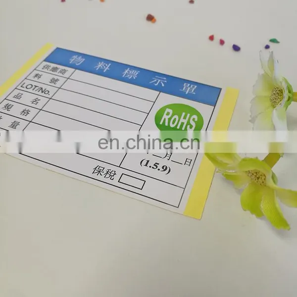 Guangzhou Factory Produced Company Shipping Receipt Brand Sticker Printing photo-4