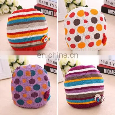 Autumn Winter Baby Wool Hat, Knitted Hat photo-2