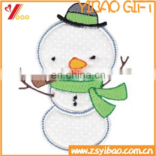 Promo Iron on Backing Small Szie Embroidery Patch /emblem Patch for Advertising photo-4