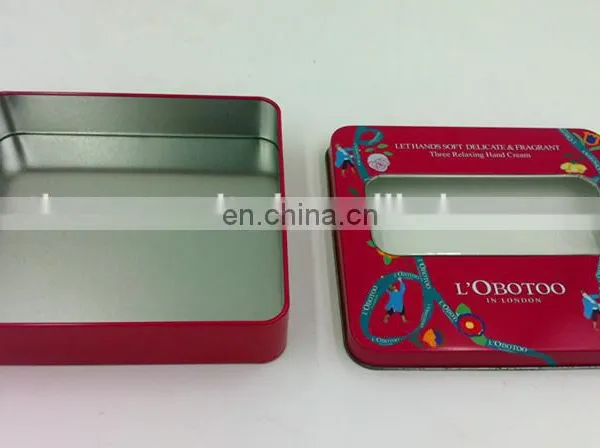 Mongolian Sliced Dried Beef Metal Tin Box With Window photo-6