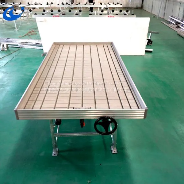 Ebb and Flow Table With High Quality Greenhouse Rolling Bench photo-2