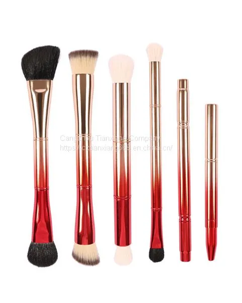 DOUBLE-END 6 PIECES BRUSH COLLECTION