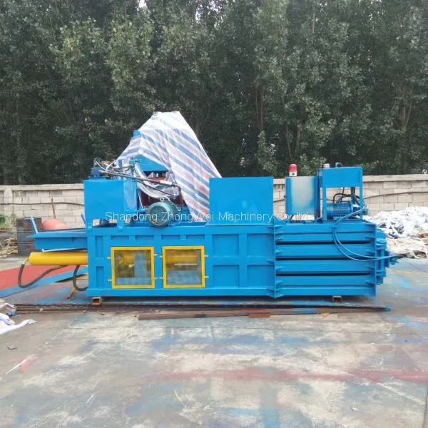 Automatic Horizontal Waste Paper Baler/plastic Baling Press Machine